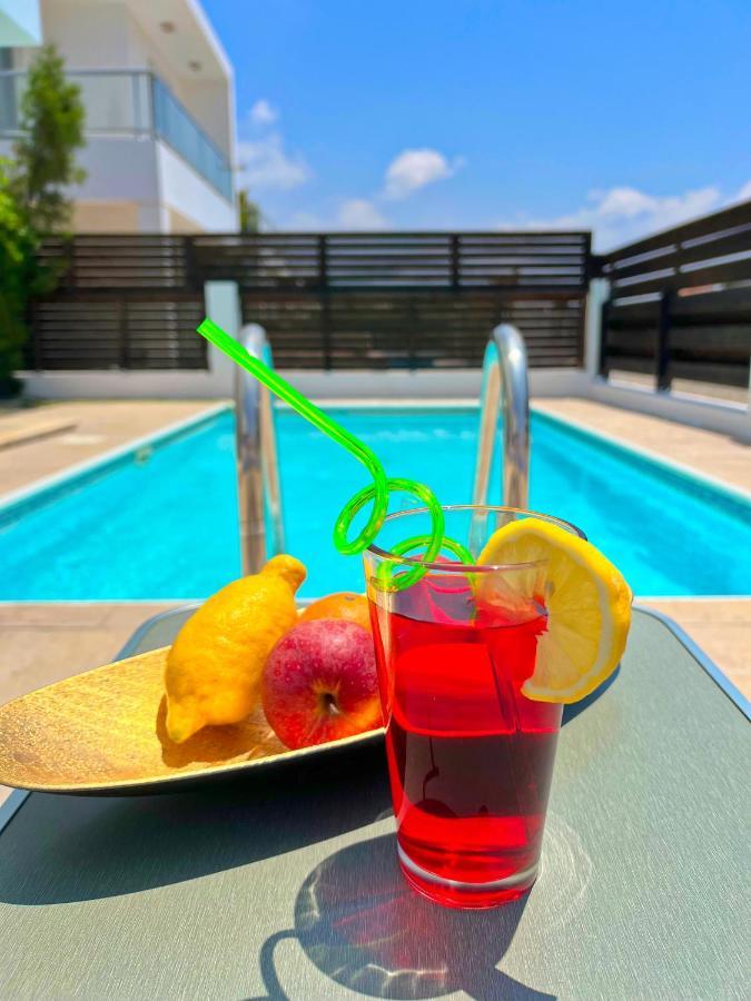 3 Bedroom Coral Bay Beach Seaview Villa I Private Pool Peyia Ngoại thất bức ảnh