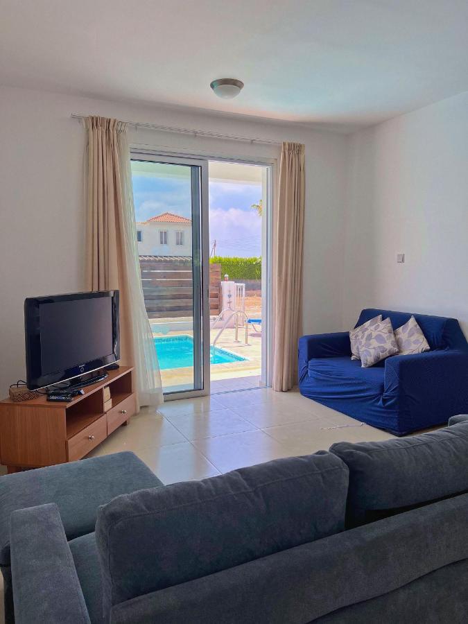 3 Bedroom Coral Bay Beach Seaview Villa I Private Pool Peyia Ngoại thất bức ảnh