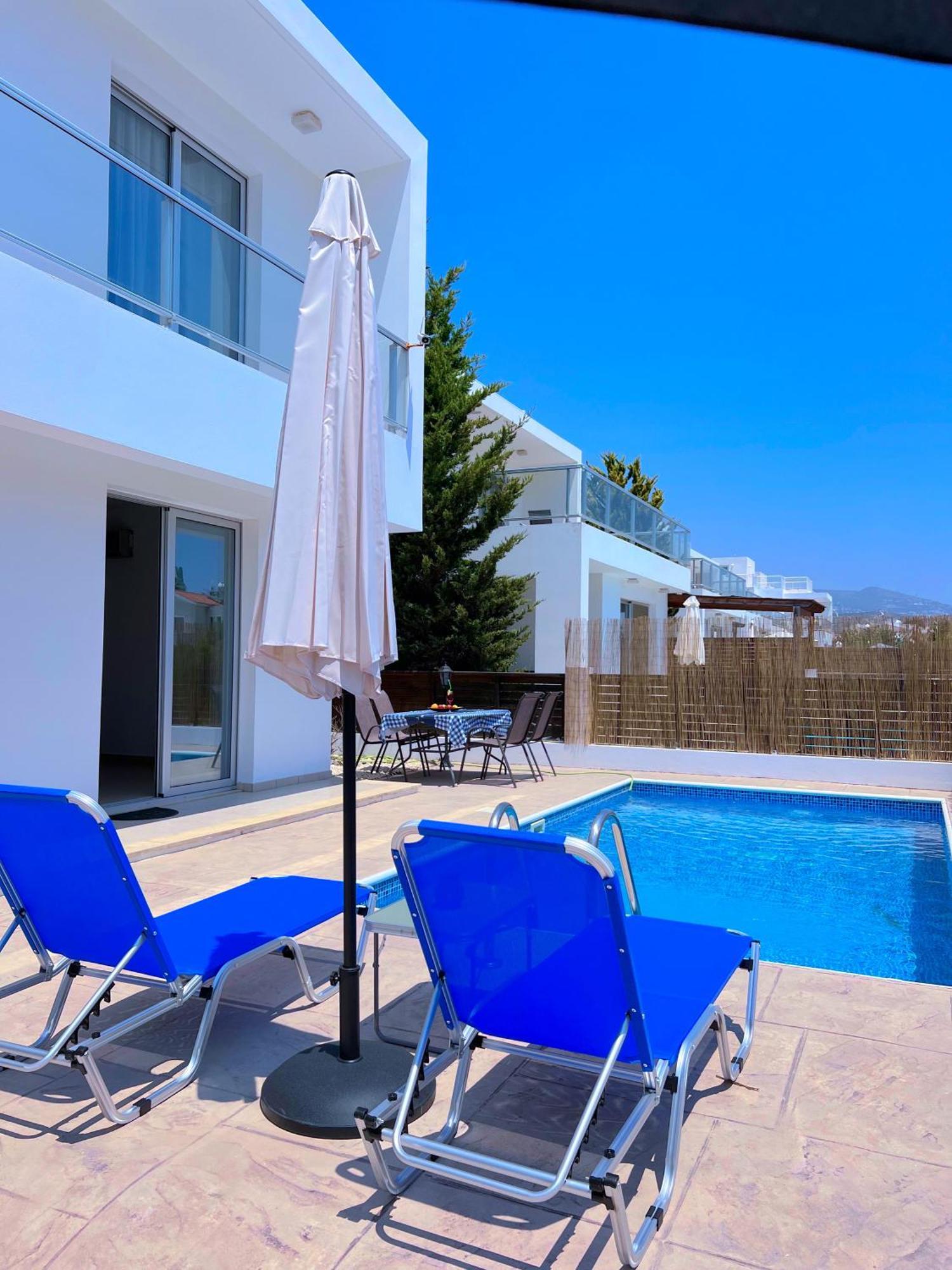 3 Bedroom Coral Bay Beach Seaview Villa I Private Pool Peyia Ngoại thất bức ảnh