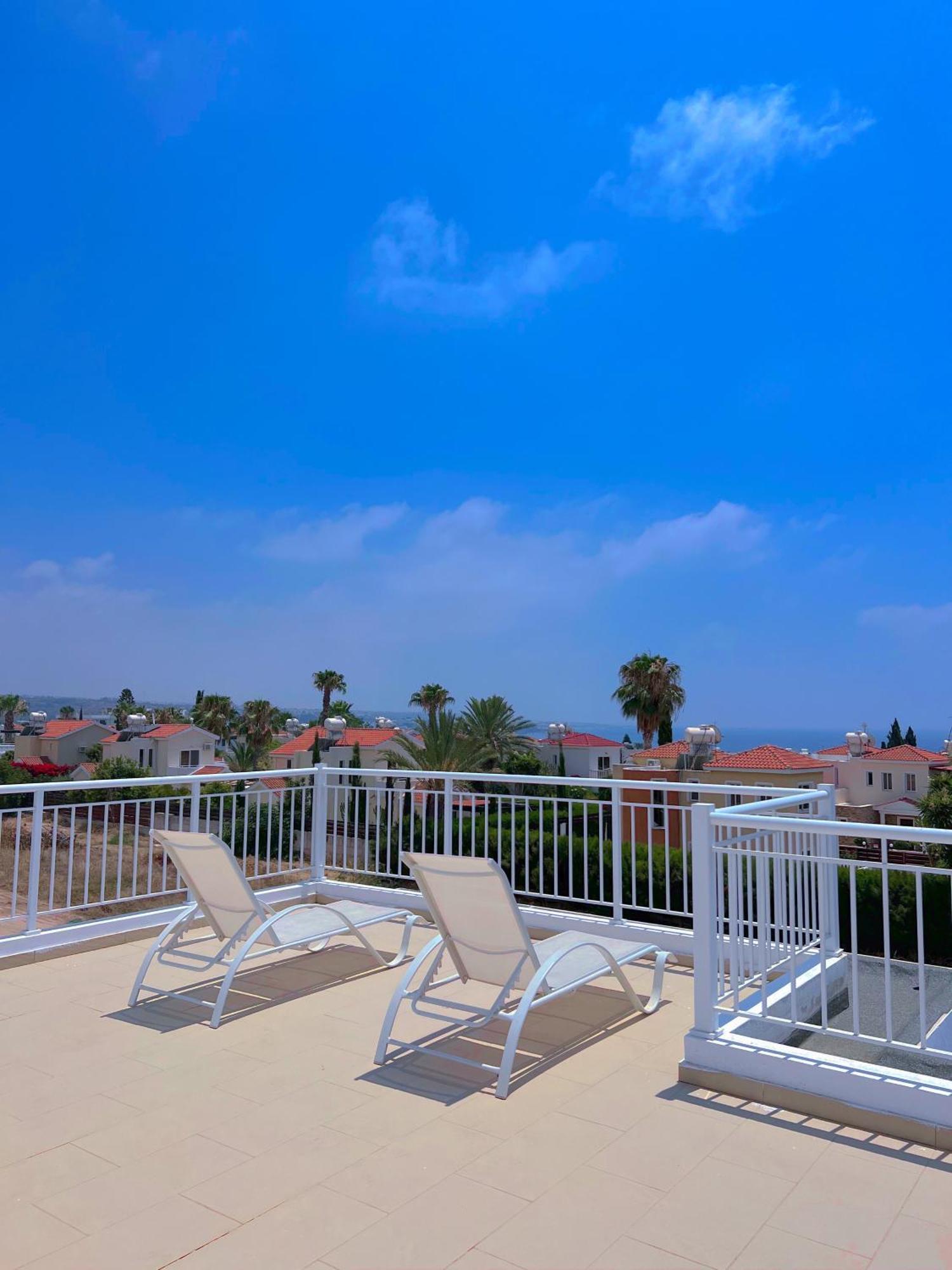 3 Bedroom Coral Bay Beach Seaview Villa I Private Pool Peyia Ngoại thất bức ảnh